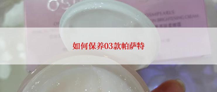 如何保养03款帕萨特