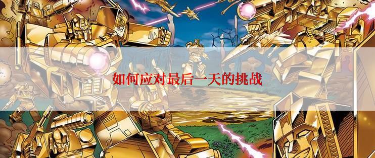 如何应对最后一天的挑战