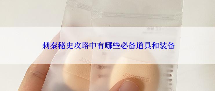  刺秦秘史攻略中有哪些必备道具和装备