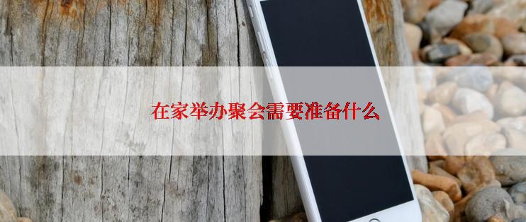  在家举办聚会需要准备什么