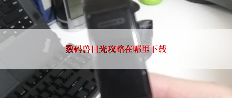 数码兽日光攻略在哪里下载