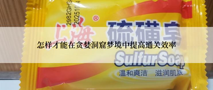 怎样才能在贪婪洞窟梦境中提高通关效率