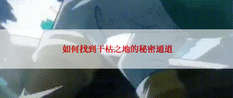  如何找到干枯之地的秘密通道
