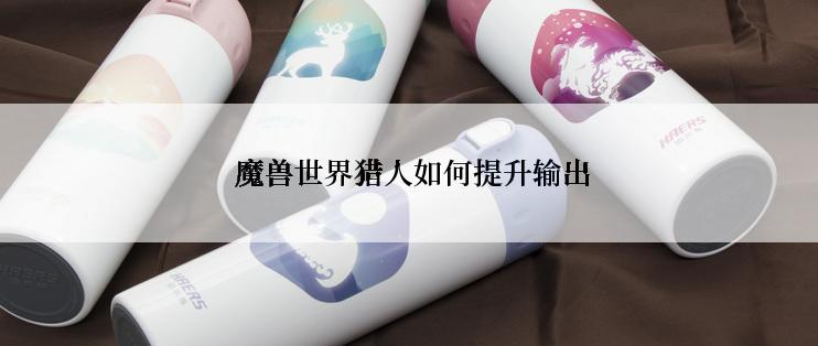  魔兽世界猎人如何提升输出