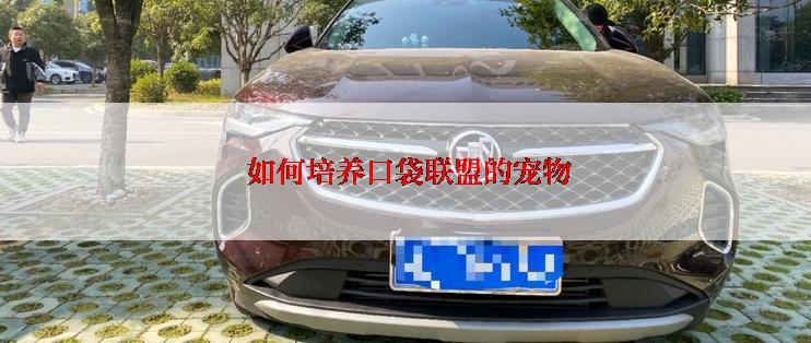  如何培养口袋联盟的宠物