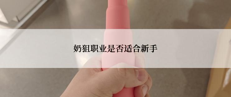 奶狙职业是否适合新手