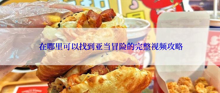  在哪里可以找到亚当冒险的完整视频攻略