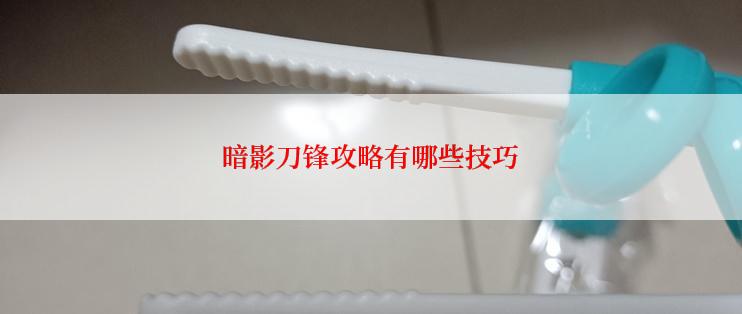 暗影刀锋攻略有哪些技巧