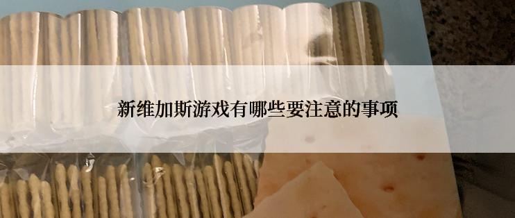 新维加斯游戏有哪些要注意的事项