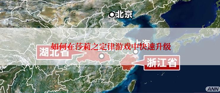 如何在莎莉之定律游戏中快速升级