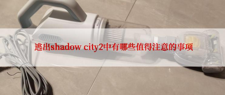  逃出shadow city2中有哪些值得注意的事项