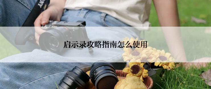 启示录攻略指南怎么使用