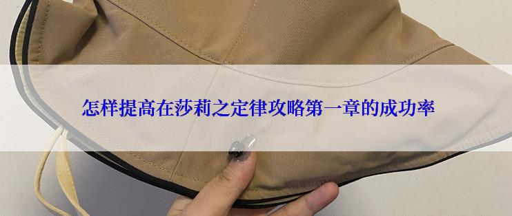  怎样提高在莎莉之定律攻略第一章的成功率