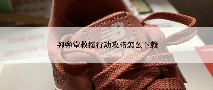  弹弹堂救援行动攻略怎么下载