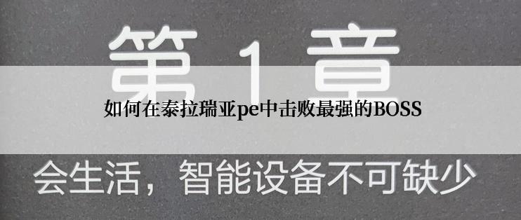  如何在泰拉瑞亚pe中击败最强的BOSS