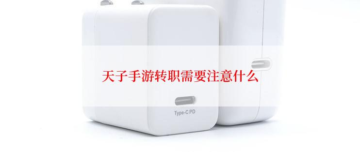 天子手游转职需要注意什么
