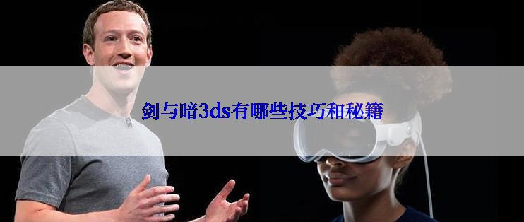 剑与暗3ds有哪些技巧和秘籍