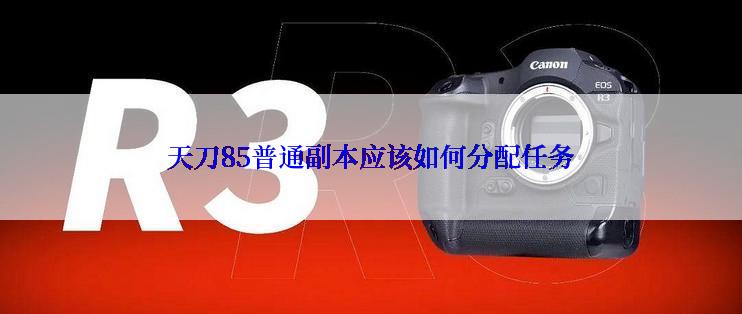 天刀85普通副本应该如何分配任务