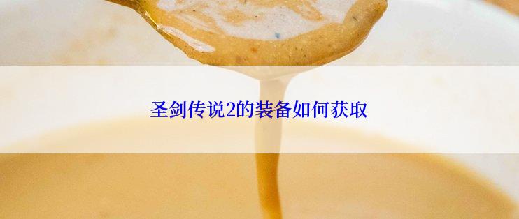圣剑传说2的装备如何获取