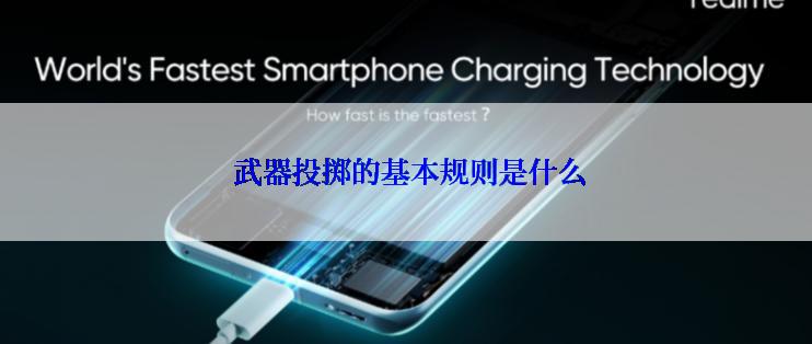  武器投掷的基本规则是什么