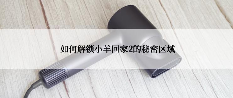  如何解锁小羊回家2的秘密区域