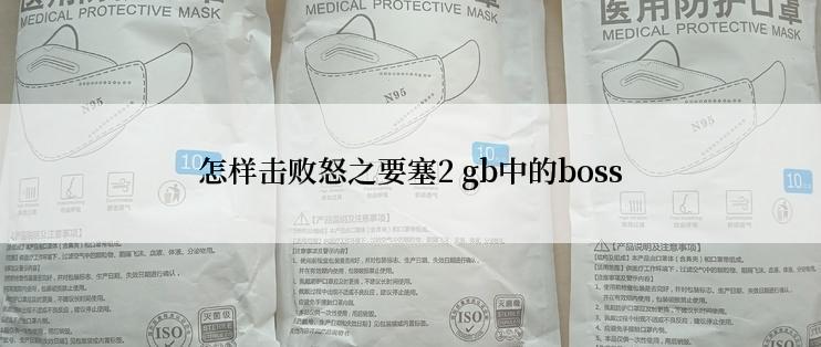 怎样击败怒之要塞2 gb中的boss