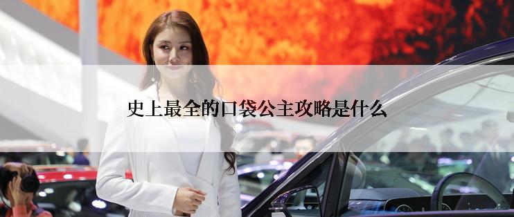 史上最全的口袋公主攻略是什么