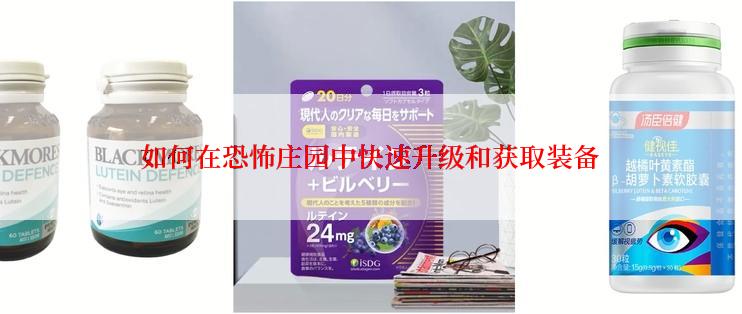 如何在恐怖庄园中快速升级和获取装备