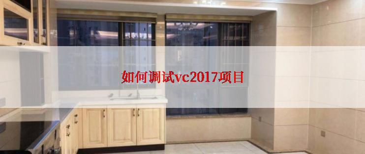 如何调试vc2017项目