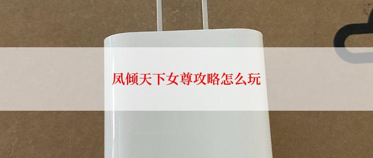 凤倾天下女尊攻略怎么玩