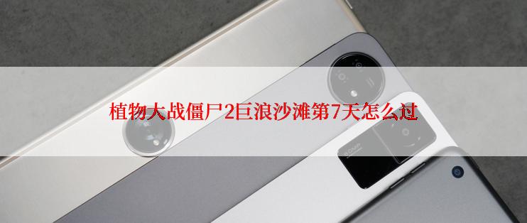 植物大战僵尸2巨浪沙滩第7天怎么过