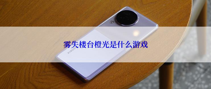 雾失楼台橙光是什么游戏