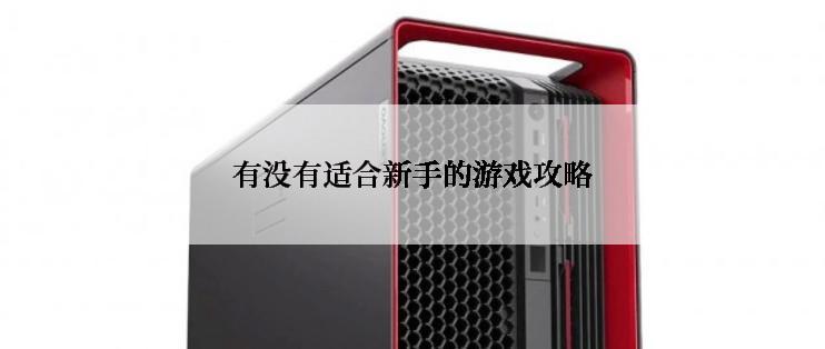有没有适合新手的游戏攻略