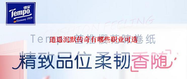 逍遥沉默传奇有哪些职业可选
