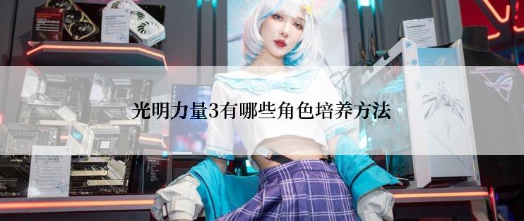 光明力量3有哪些角色培养方法