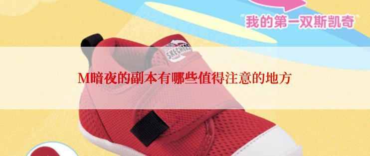 M暗夜的副本有哪些值得注意的地方