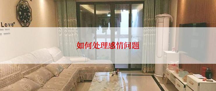 如何处理感情问题