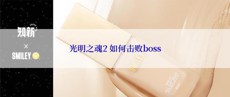 光明之魂2 如何击败boss