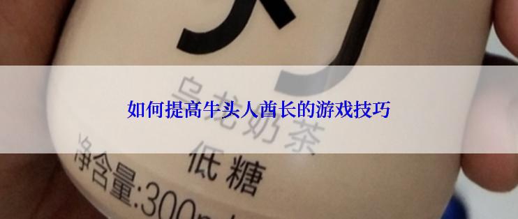 如何提高牛头人酋长的游戏技巧