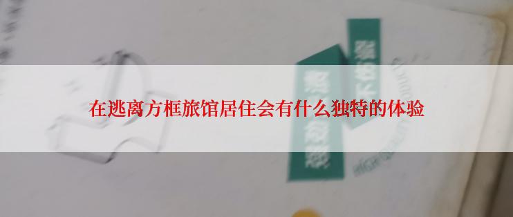 在逃离方框旅馆居住会有什么独特的体验