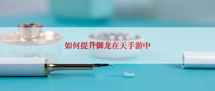 如何提升御龙在天手游中