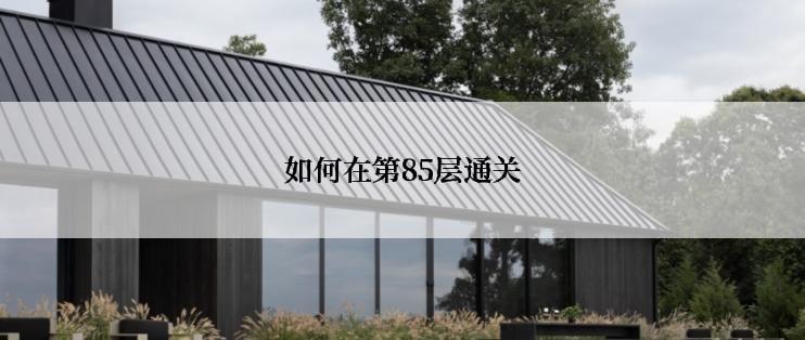 如何在第85层通关