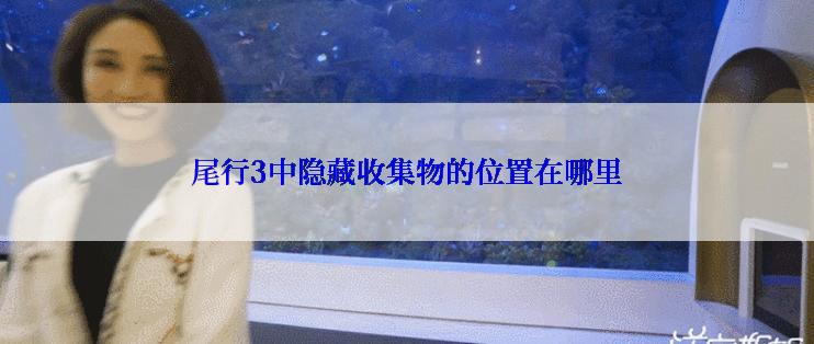 尾行3中隐藏收集物的位置在哪里
