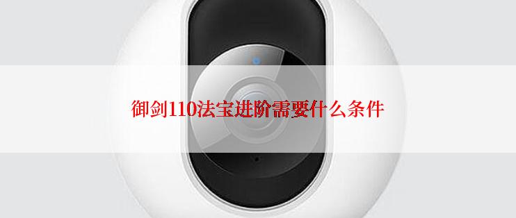 御剑110法宝进阶需要什么条件