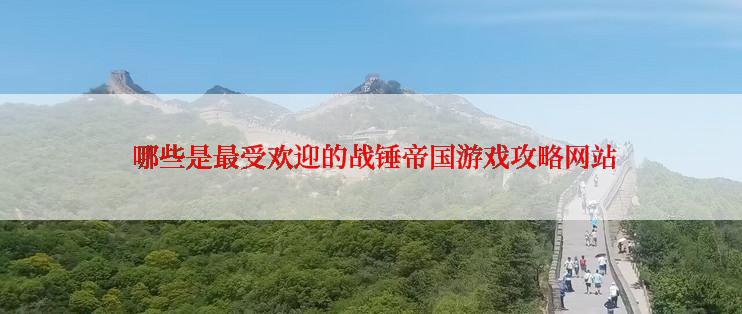  哪些是最受欢迎的战锤帝国游戏攻略网站