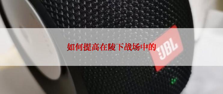 如何提高在陵下战场中的