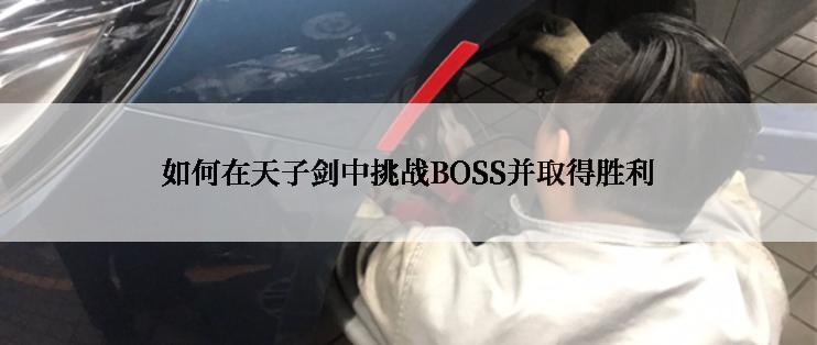 如何在天子剑中挑战BOSS并取得胜利