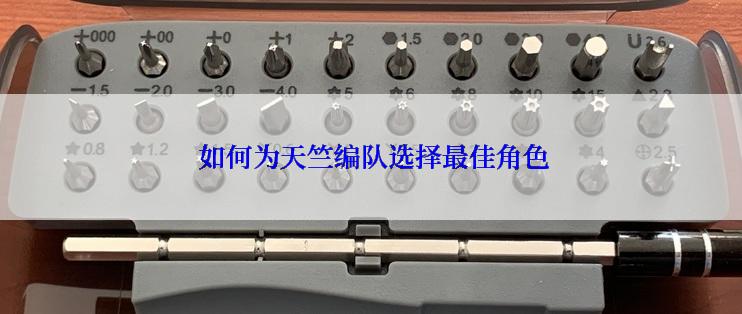  如何为天竺编队选择最佳角色