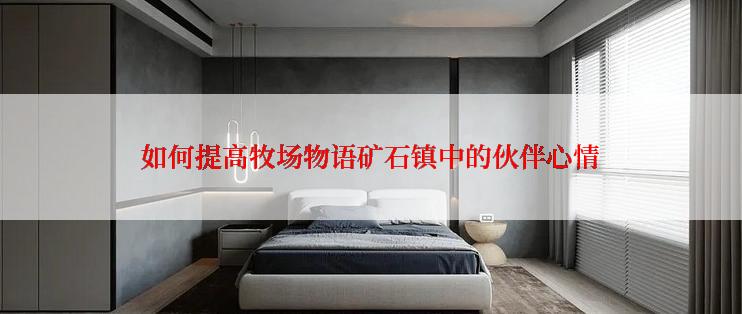 如何提高牧场物语矿石镇中的伙伴心情