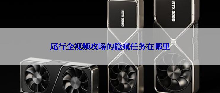 尾行全视频攻略的隐藏任务在哪里